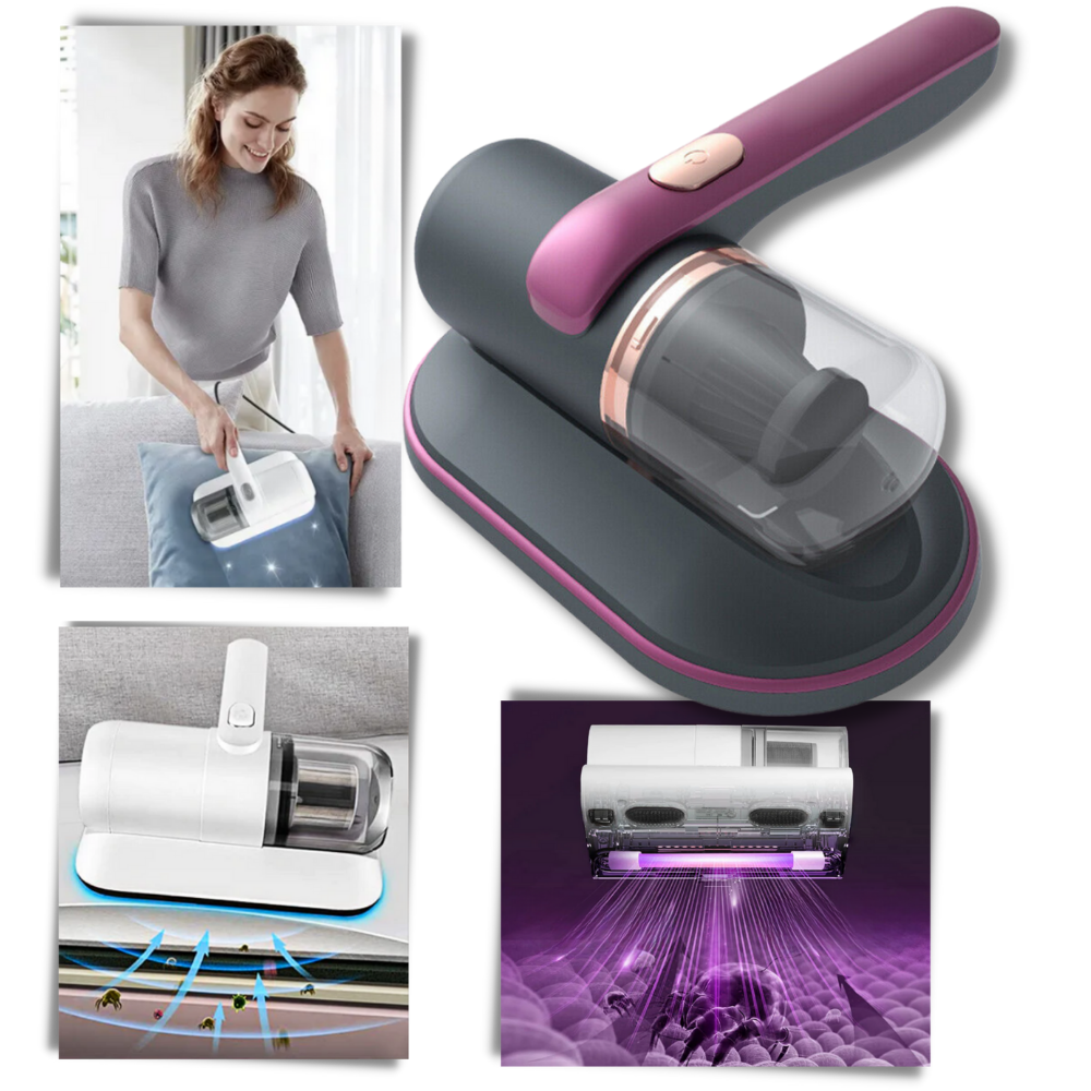 Cordless UV-C Mattress Vacuum – 10000Pa Dust Mite Cleaner