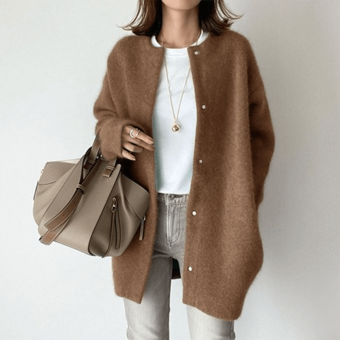 Women’s Lightweight Knit Cardigan – Relaxed Layer
