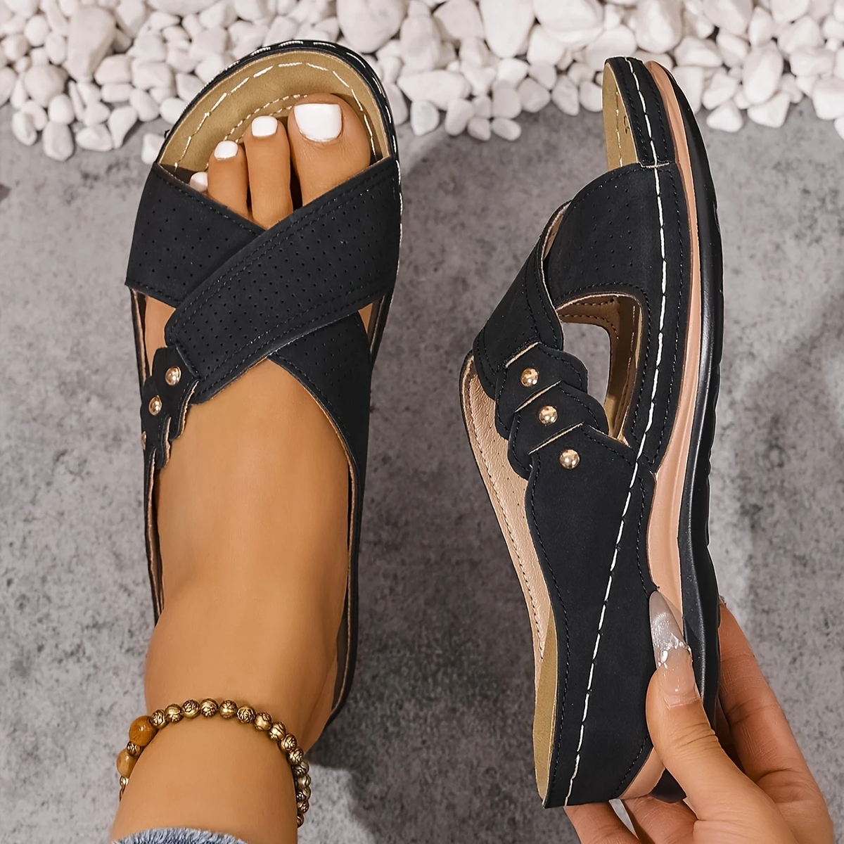 Women's Orthopedic Wedge Sandals – Anti-Slip Summer Shoes