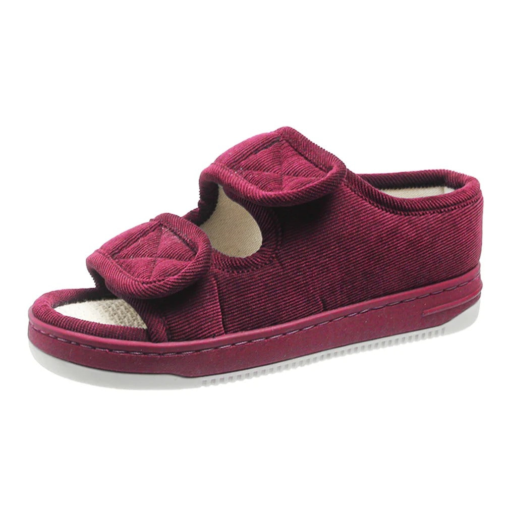 Adjustable Wide-Fit Comfort Sandals for Swollen Feet