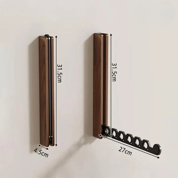 Collapsible Wooden Clothes Rail – Space-Saving Hanger