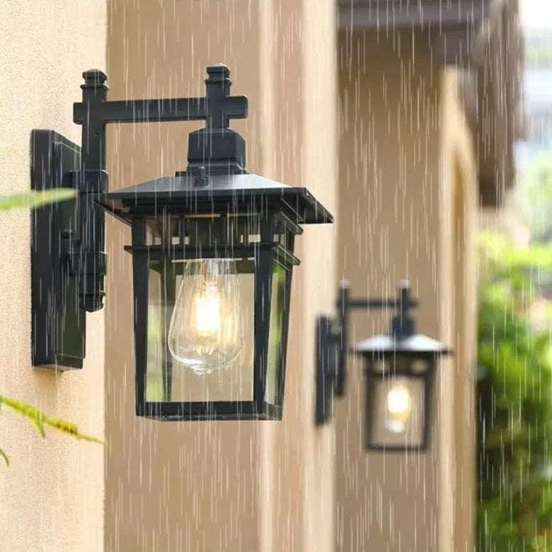 Outdoor Waterproof Lantern Wall Light
