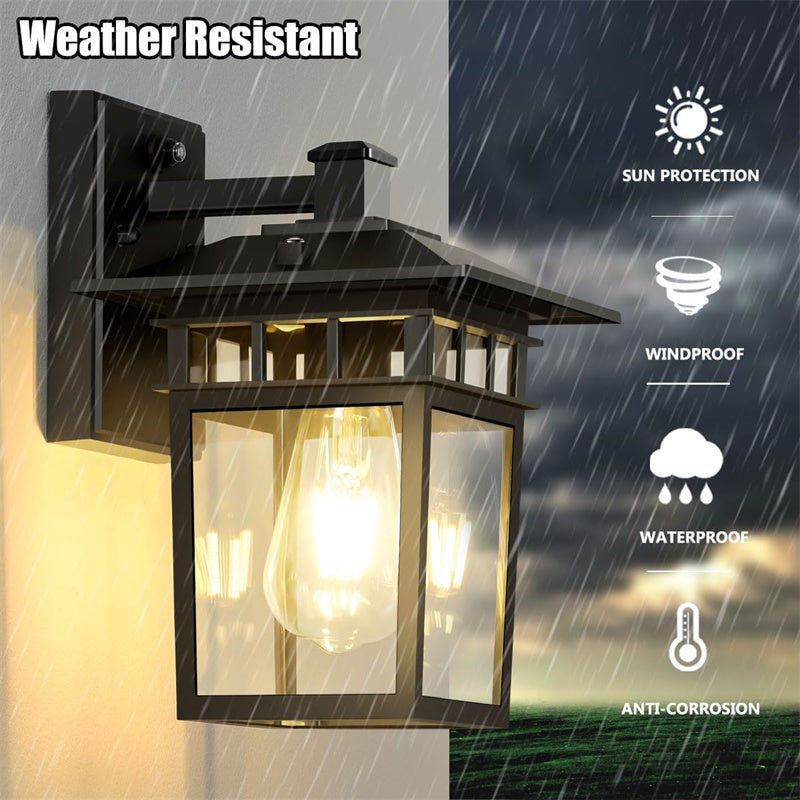 Outdoor Waterproof Lantern Wall Light