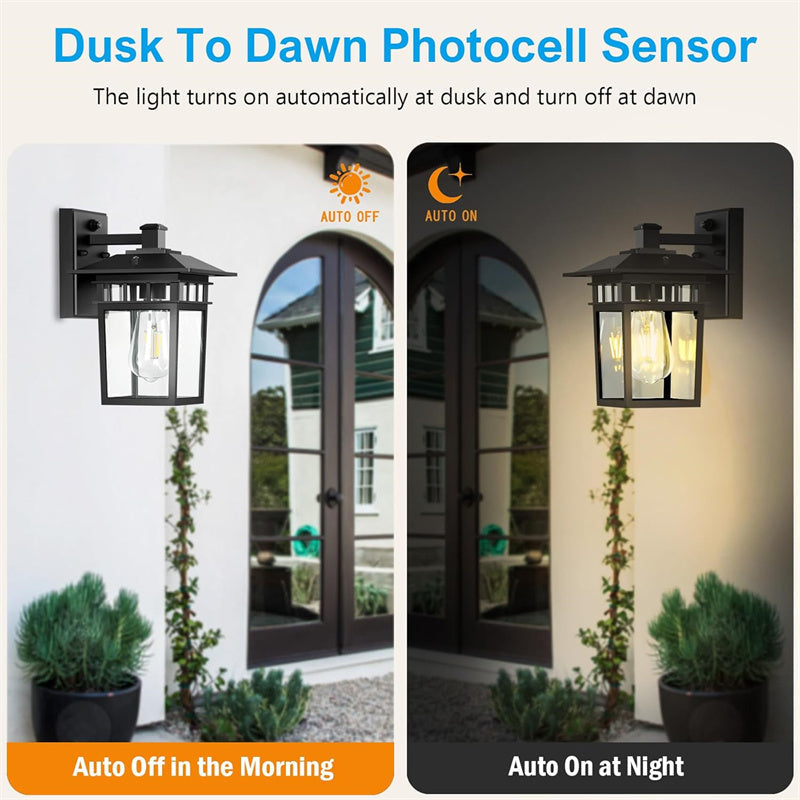 Outdoor Waterproof Lantern Wall Light