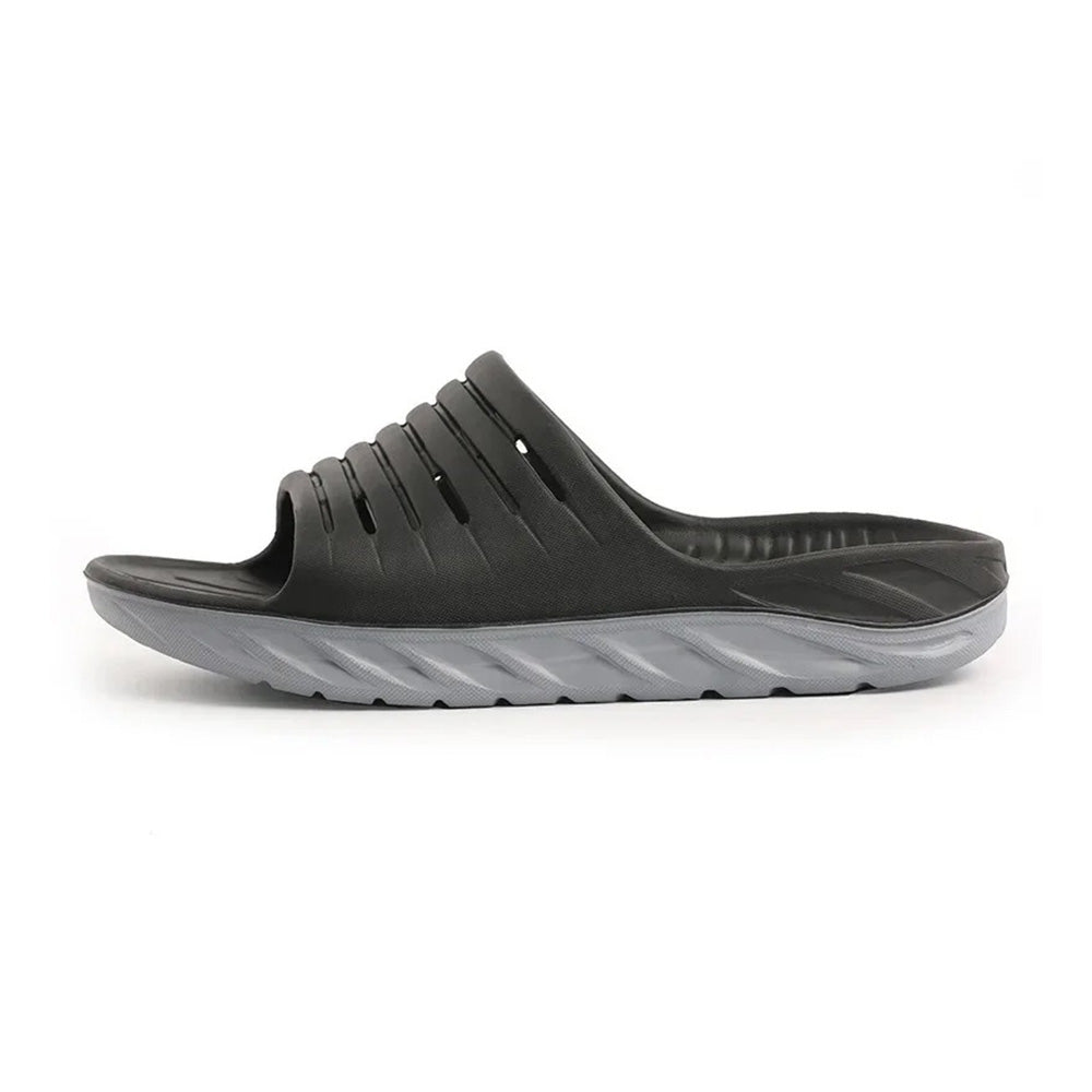 Cushioned EVA Slides with Contoured Arch Support