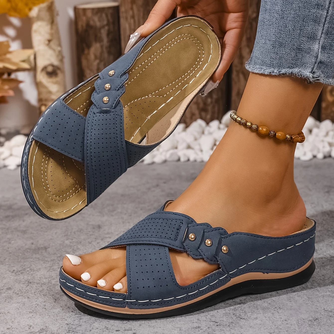 Women's Orthopedic Wedge Sandals – Anti-Slip Summer Shoes