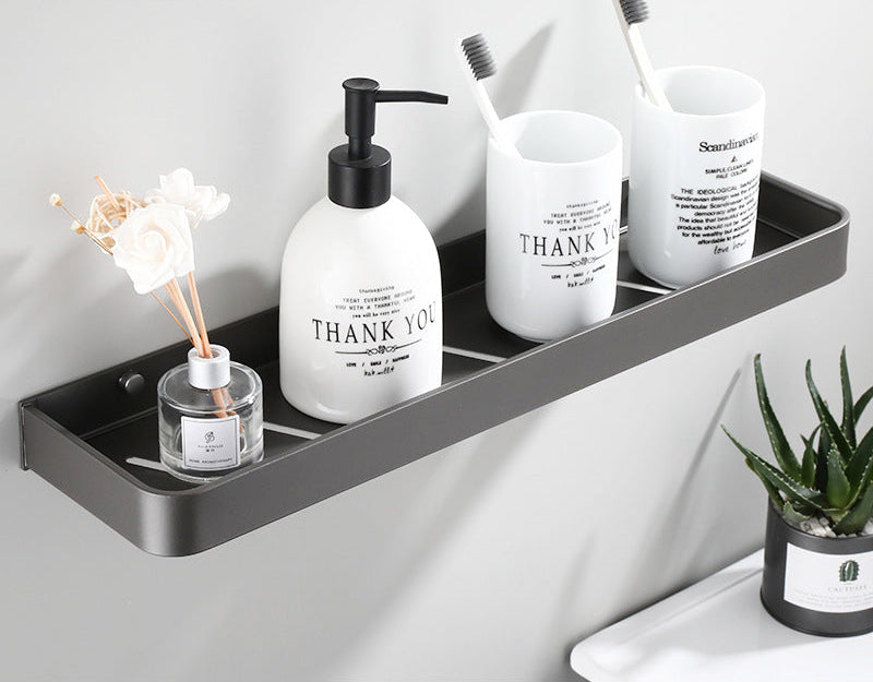 Aluminium Bathroom Wall Shelf
