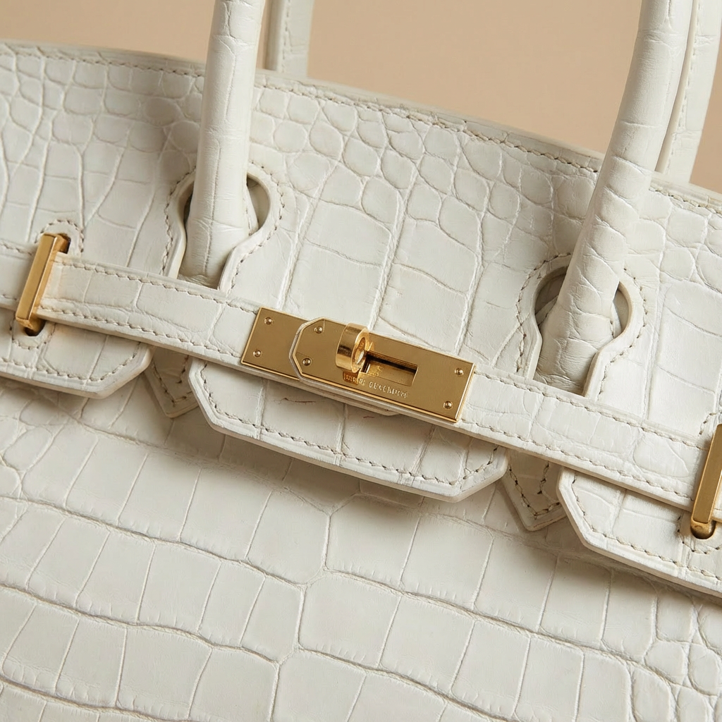 Women’s Structured Tote Handbag with Triple Compartments