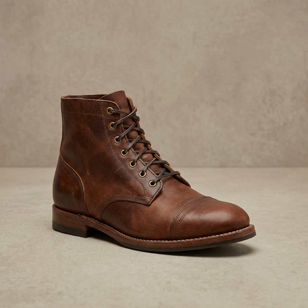 Men’s Stylish Boots – Classic Dress-Casual Fabric Ankle Boots