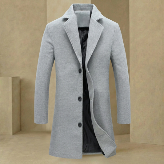 Men’s Wool Blend Winter Overcoat