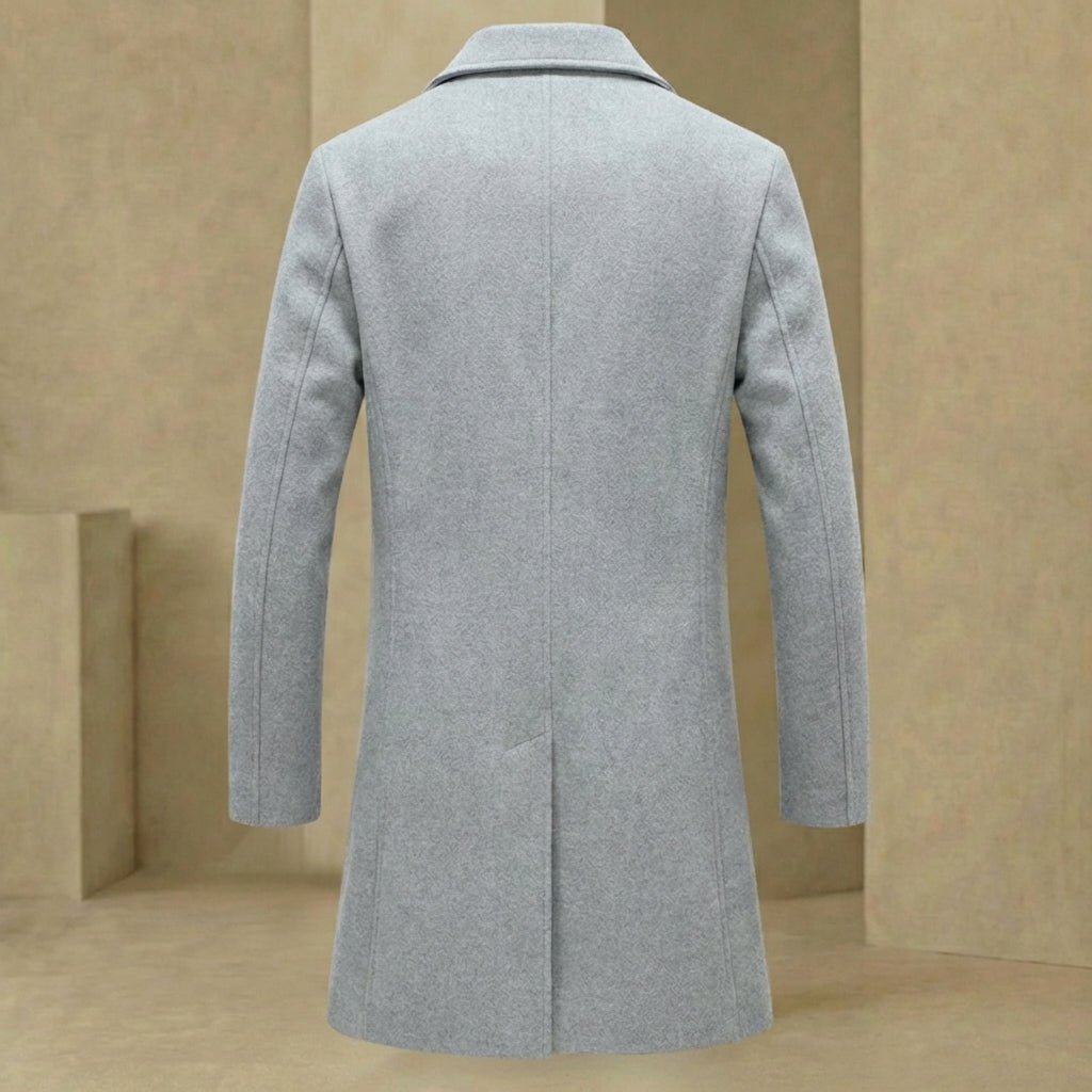 Men’s Wool Blend Winter Overcoat