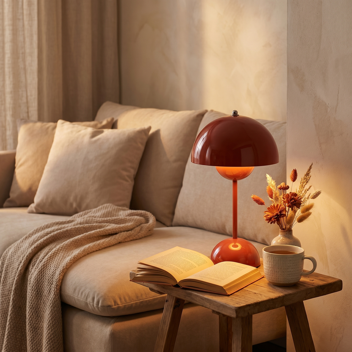 Cordless Touch-Dimmable Table Lamp