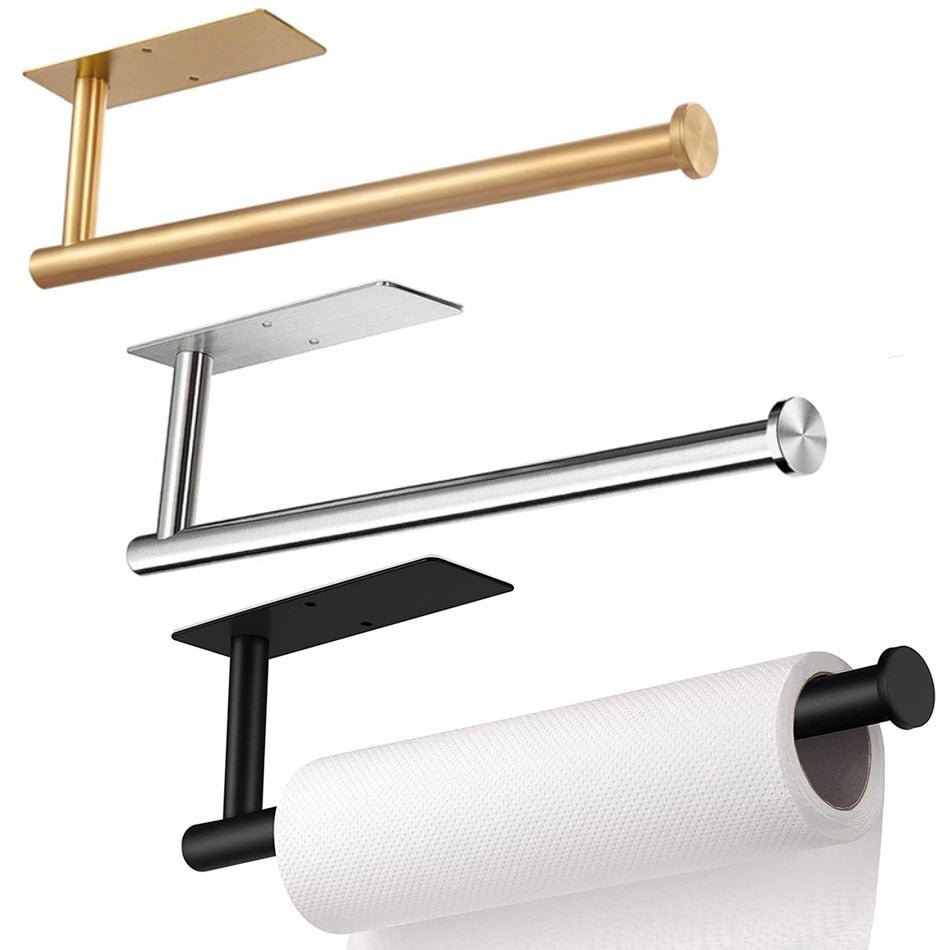 Wall-Mounted Stainless Steel Paper Towel Holder