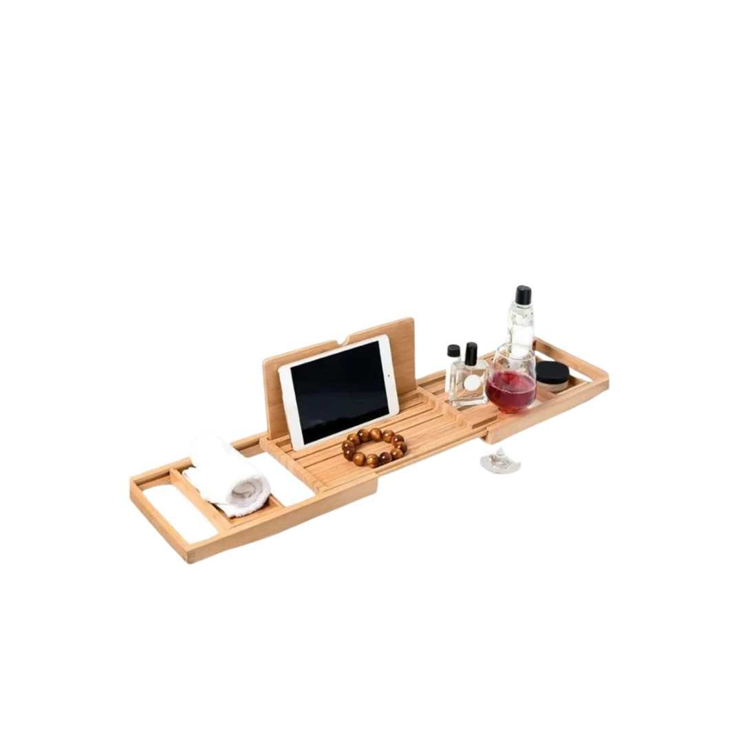 Extendable Bamboo Bath Tray