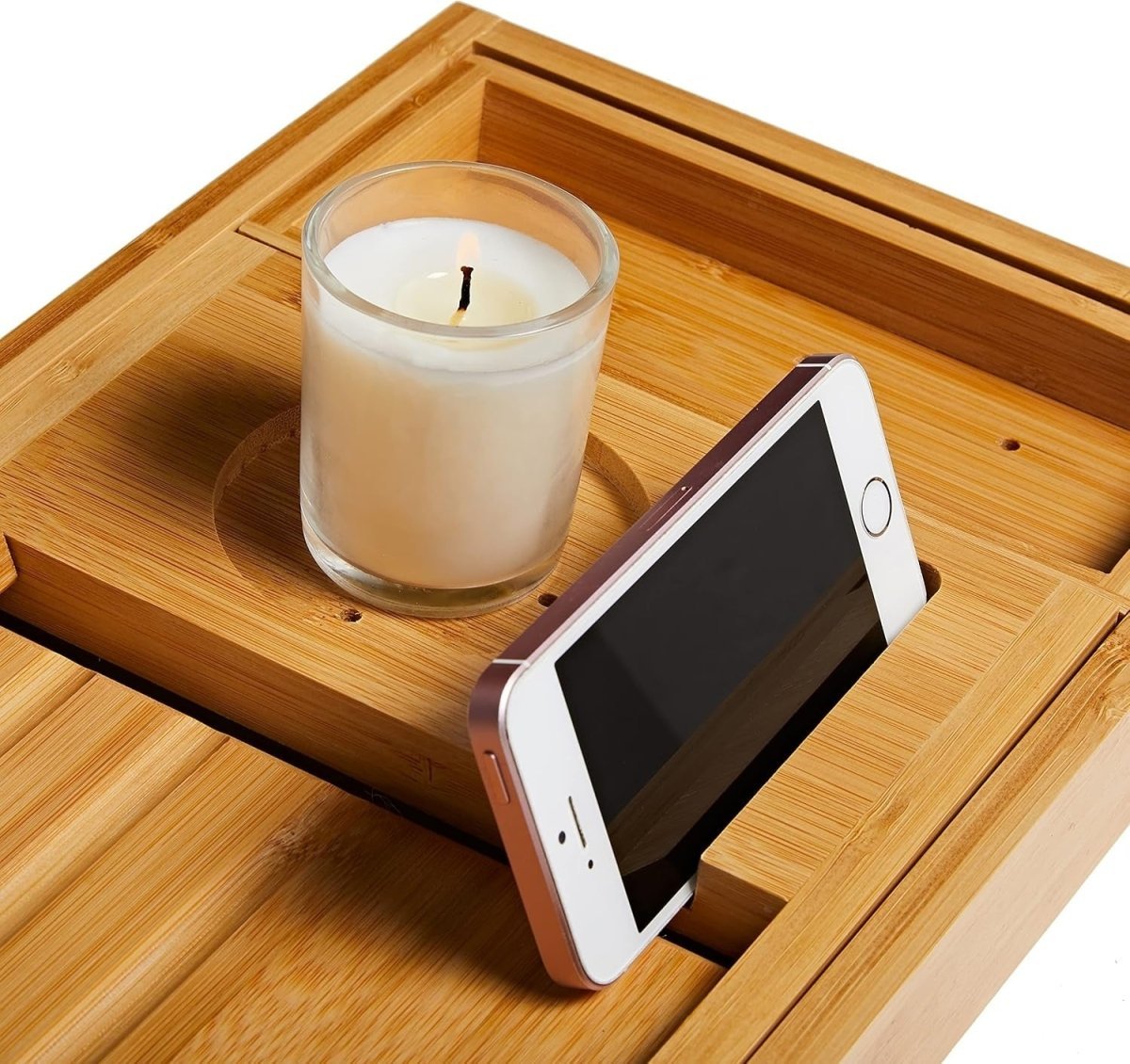 Extendable Bamboo Bath Tray