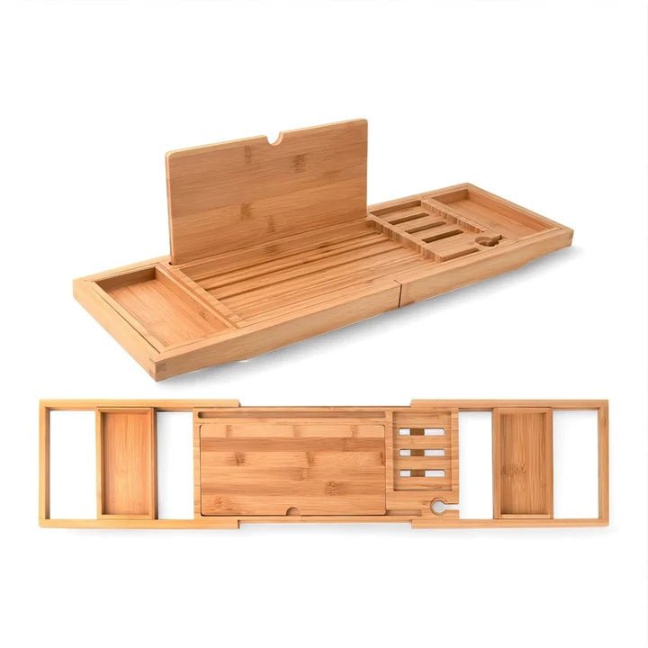 Extendable Bamboo Bath Tray