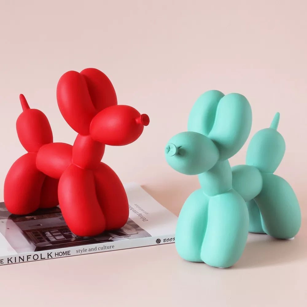 Resin Balloon Dog Sculpture