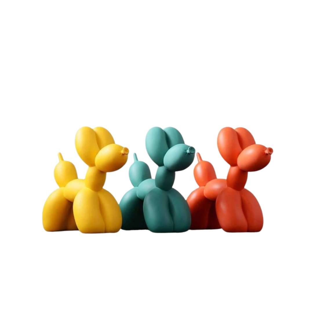 Resin Balloon Dog Sculpture