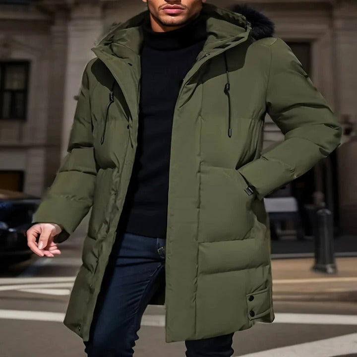 Men's Long Winter Jacket