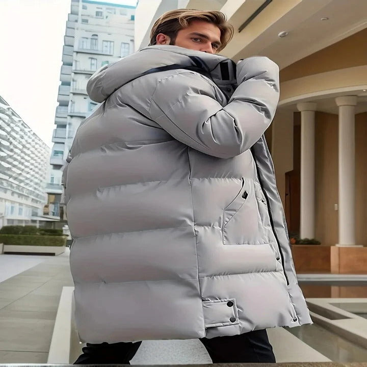 Men's Long Winter Jacket