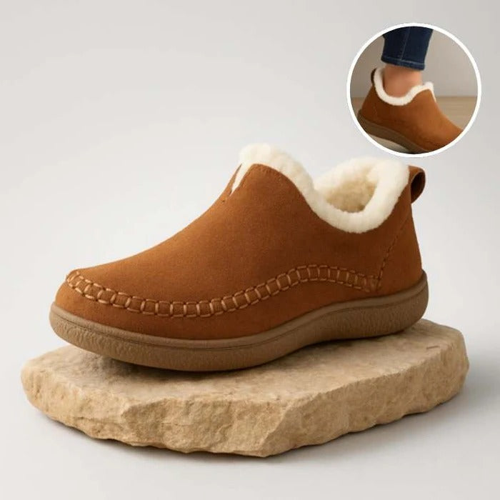 Fleece-Lined Casual Trainers
