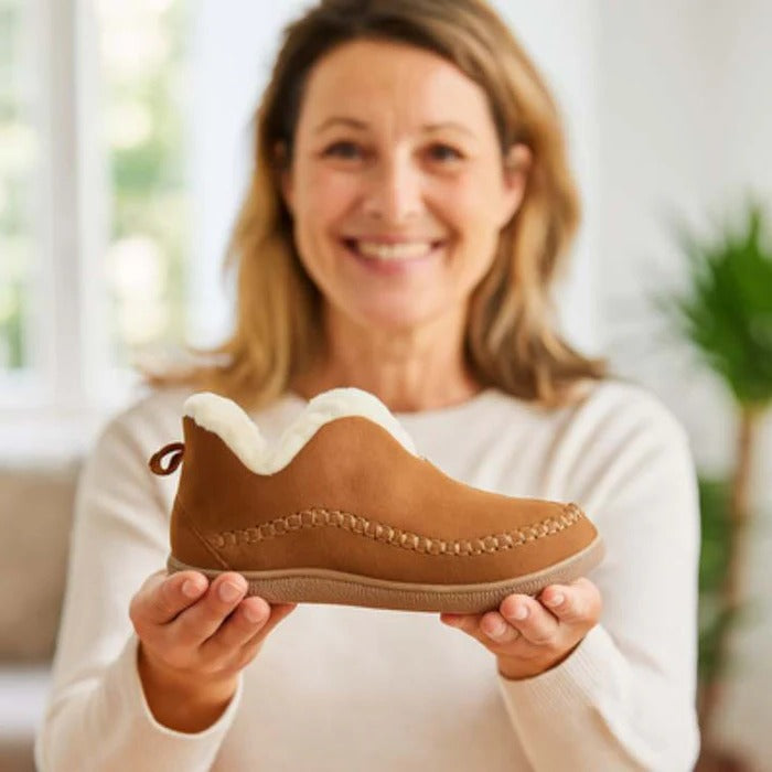 Fleece-Lined Casual Trainers