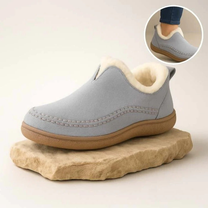 Fleece-Lined Casual Trainers