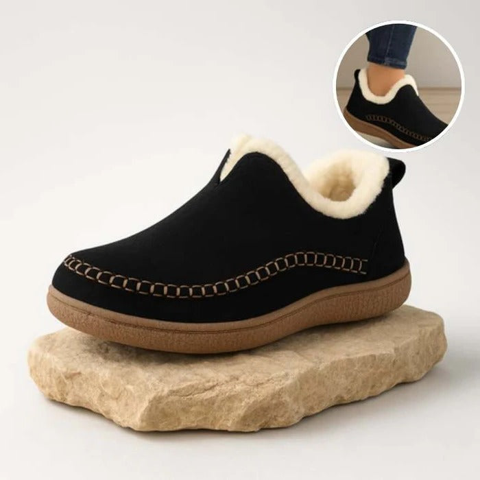 Fleece-Lined Casual Trainers