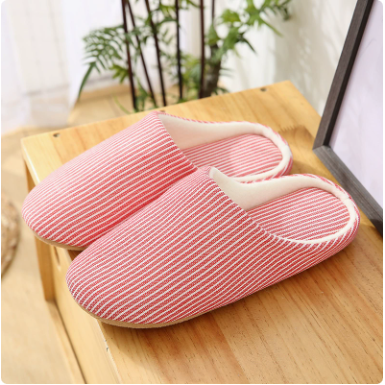 Women’s Ultra-Soft Cotton House Slippers – Non-Slip Cushioned EVA Foam Slides