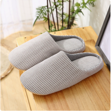 Women’s Ultra-Soft Cotton House Slippers – Non-Slip Cushioned EVA Foam Slides