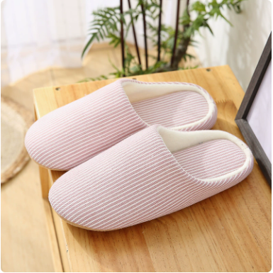 Women’s Ultra-Soft Cotton House Slippers – Non-Slip Cushioned EVA Foam Slides