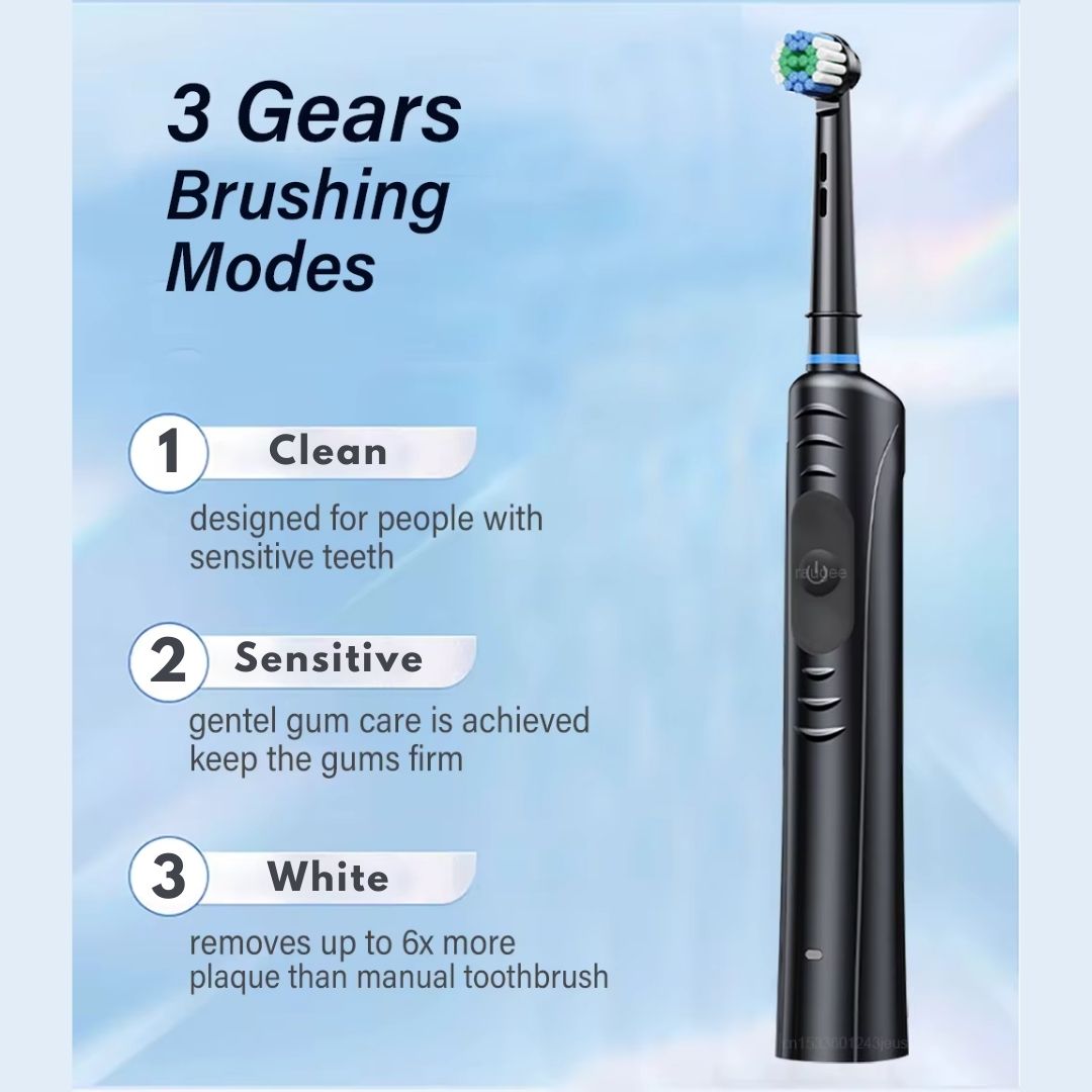 Rechargeable Electric Toothbrush with Timer