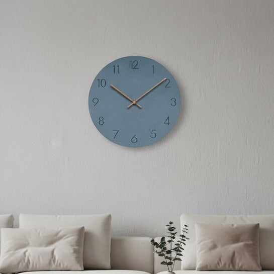 Minimalist Scandinavian Silent Wall Clock