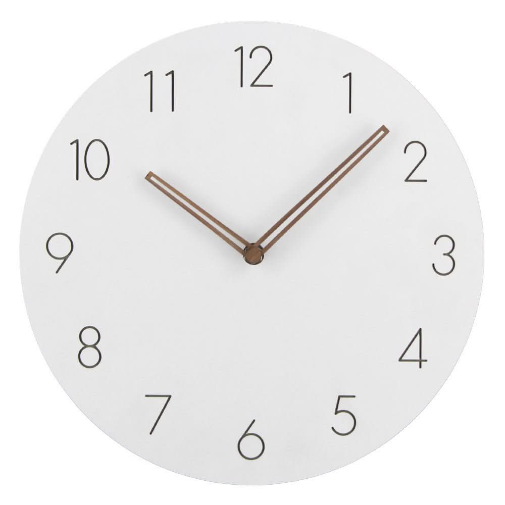Minimalist Scandinavian Silent Wall Clock