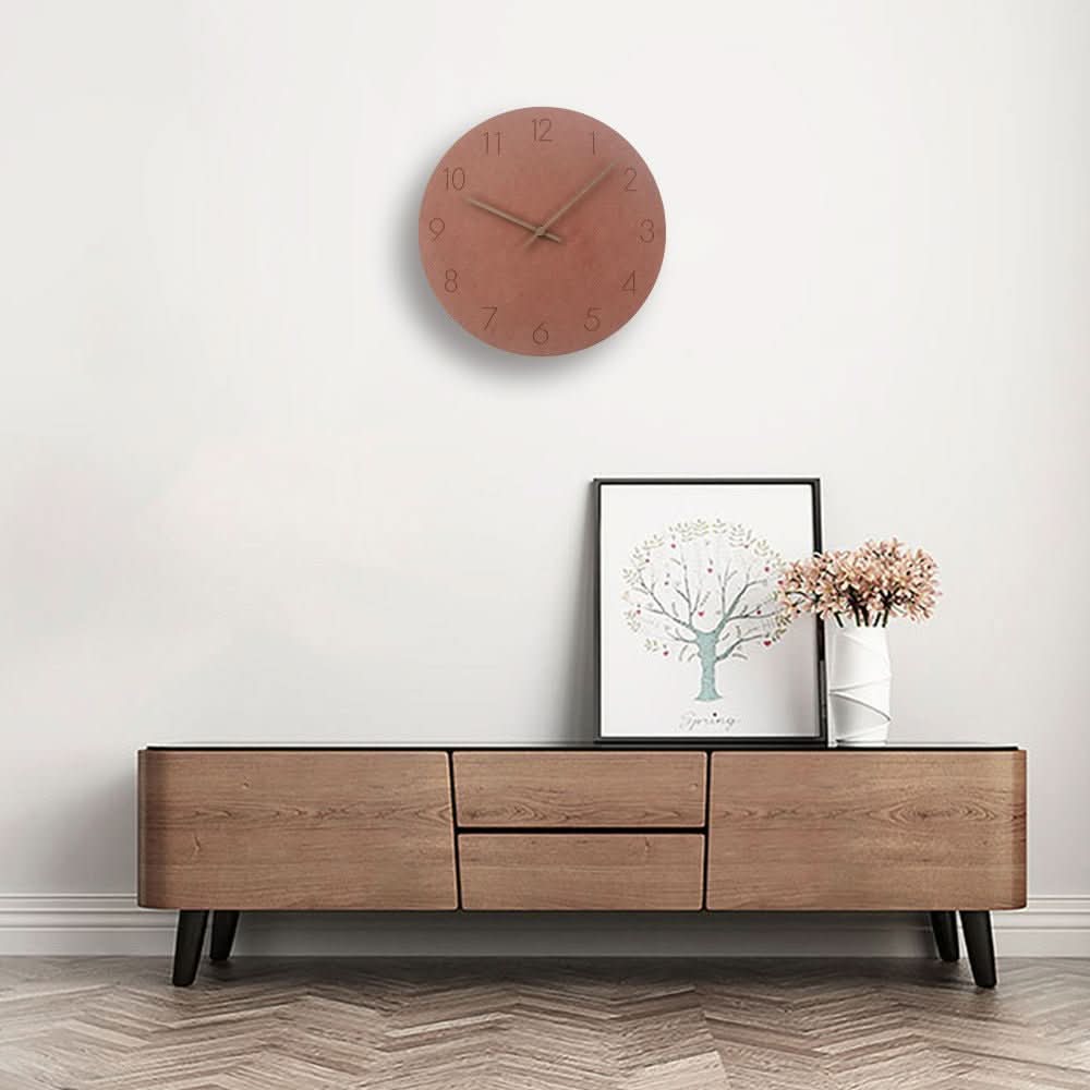 Minimalist Scandinavian Silent Wall Clock