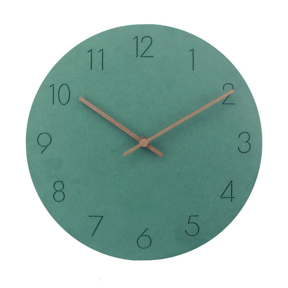 Minimalist Scandinavian Silent Wall Clock