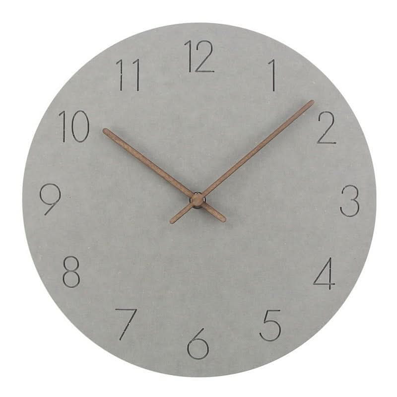 Minimalist Scandinavian Silent Wall Clock