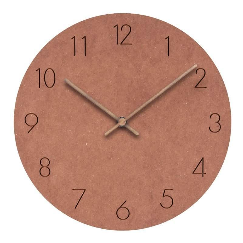 Minimalist Scandinavian Silent Wall Clock