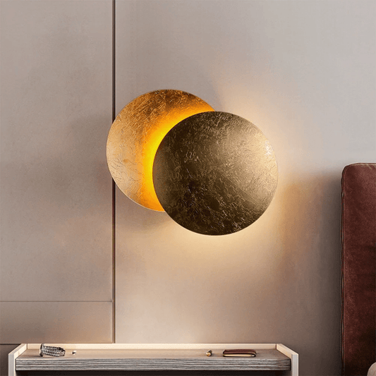Adjustable Twin-Disc LED Wall Light