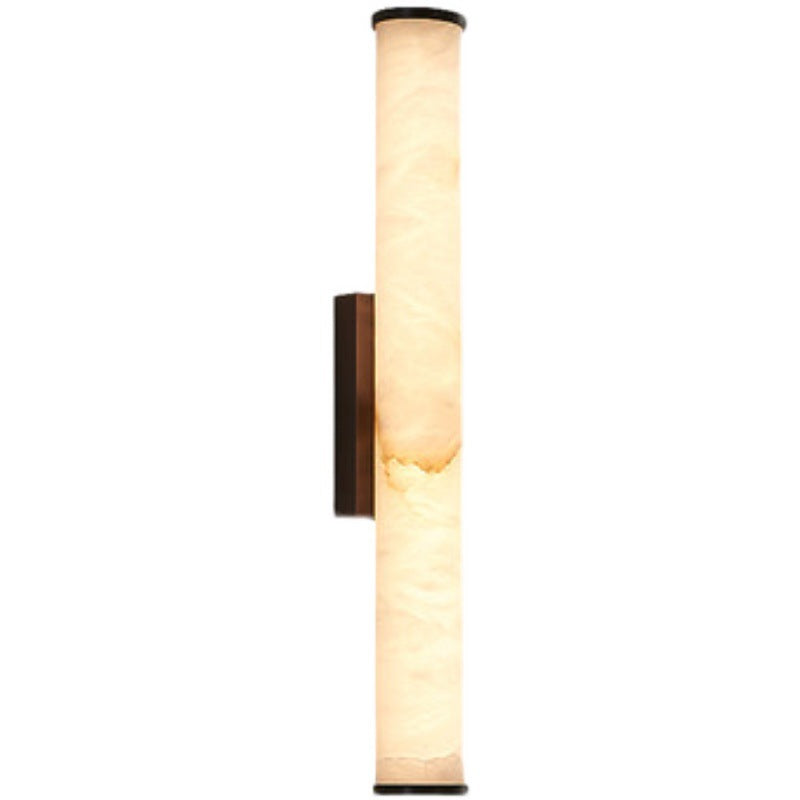 Modern Marble-Effect LED Wall Sconce