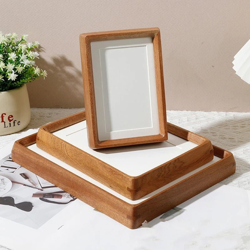 Wood Photo Frame in Walnut or Sandalwood Finish