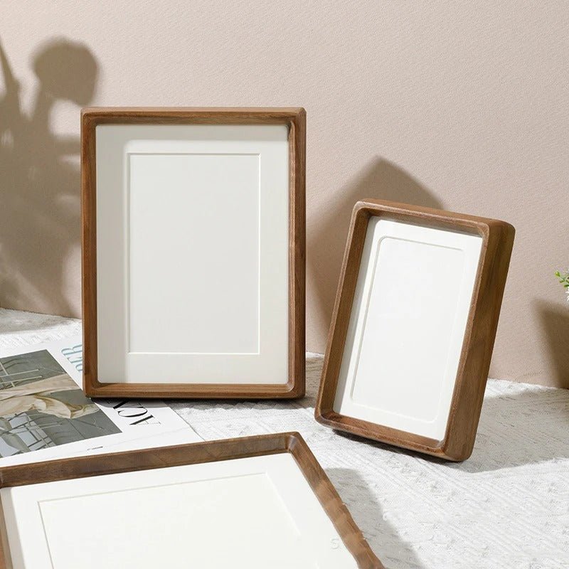 Wood Photo Frame in Walnut or Sandalwood Finish