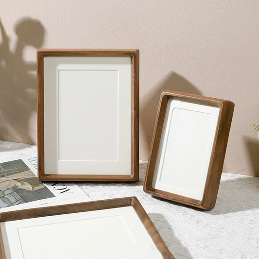 Wood Photo Frame in Walnut or Sandalwood Finish
