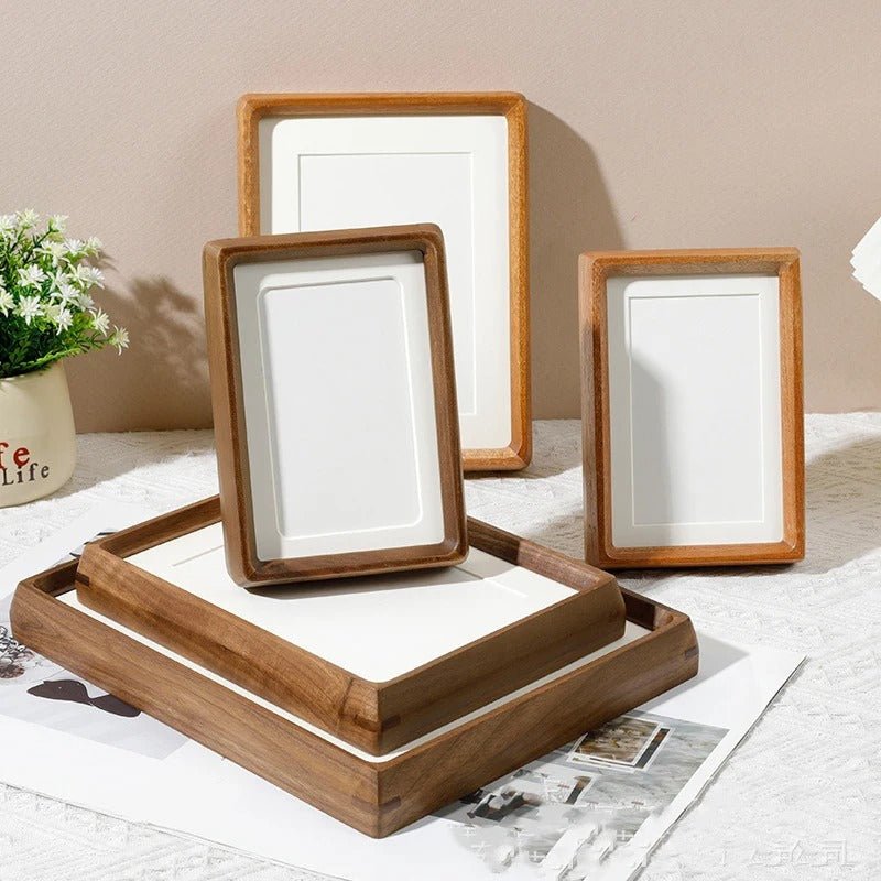 Wood Photo Frame in Walnut or Sandalwood Finish
