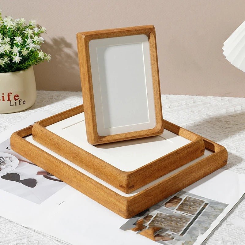 Wood Photo Frame in Walnut or Sandalwood Finish