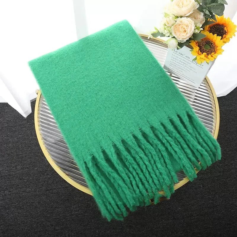 Women’s Soft Cotton Blend Scarf – Warm Winter Wrap
