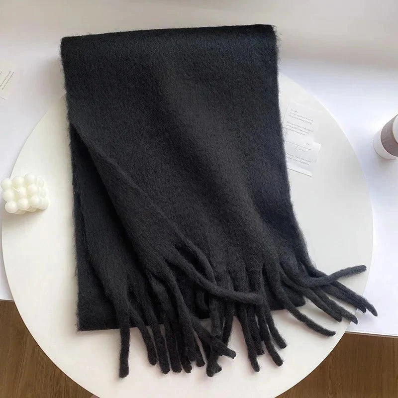 Women’s Soft Cotton Blend Scarf – Warm Winter Wrap