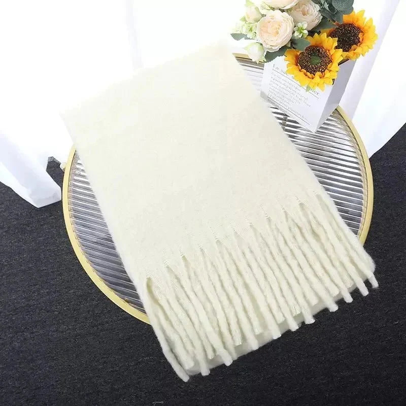 Women’s Soft Cotton Blend Scarf – Warm Winter Wrap