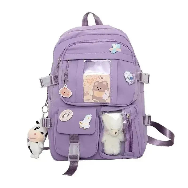 15.6" Laptop School Backpack – Padded Campus Rucksack