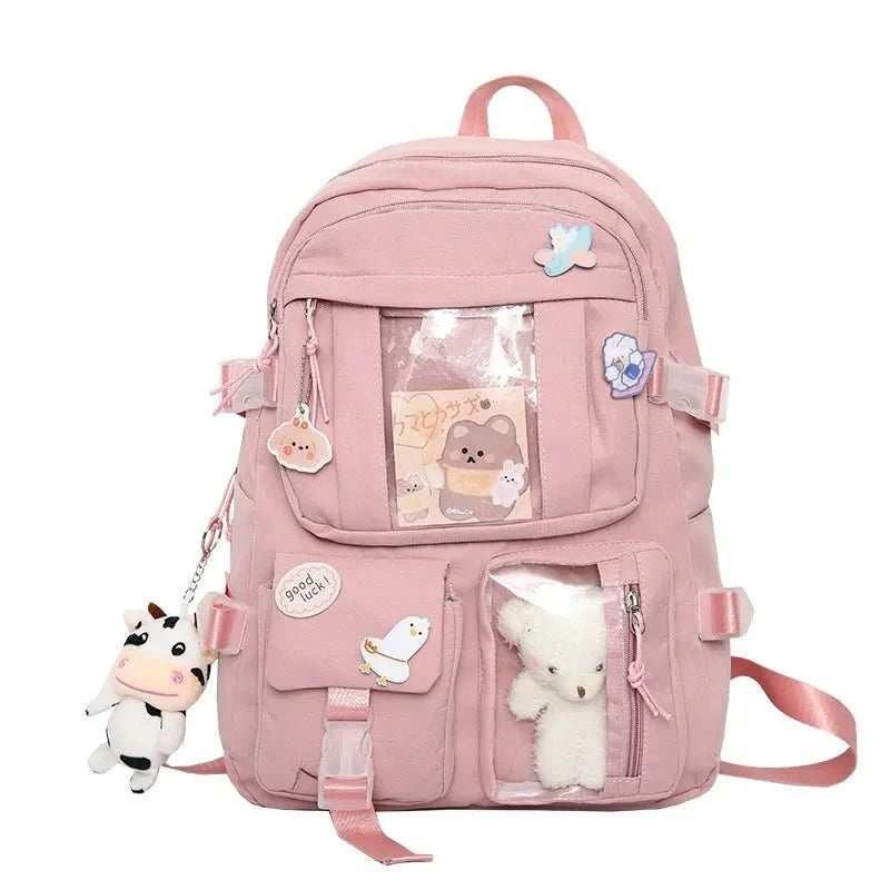 15.6" Laptop School Backpack – Padded Campus Rucksack